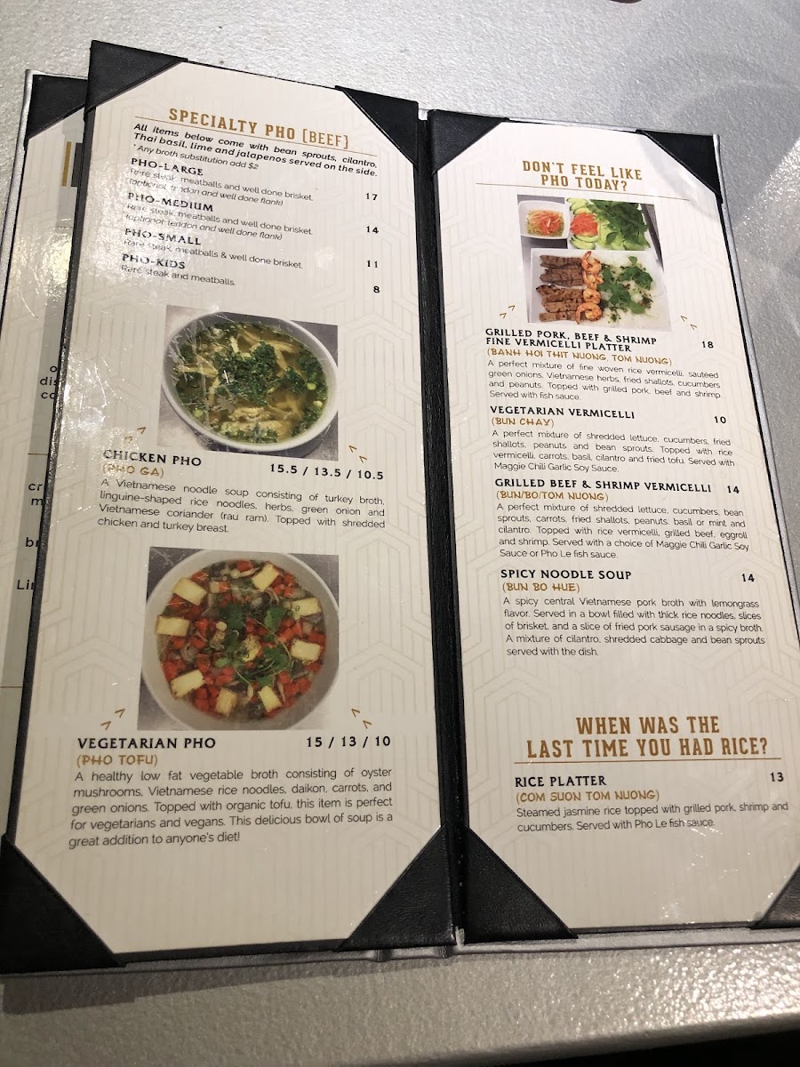 Phở Le Menu - Image 1